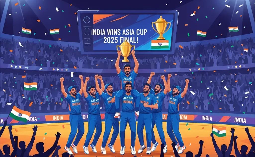 India Crowned Champions: India vs Pakistan Asia Cup 2025 Final Recap