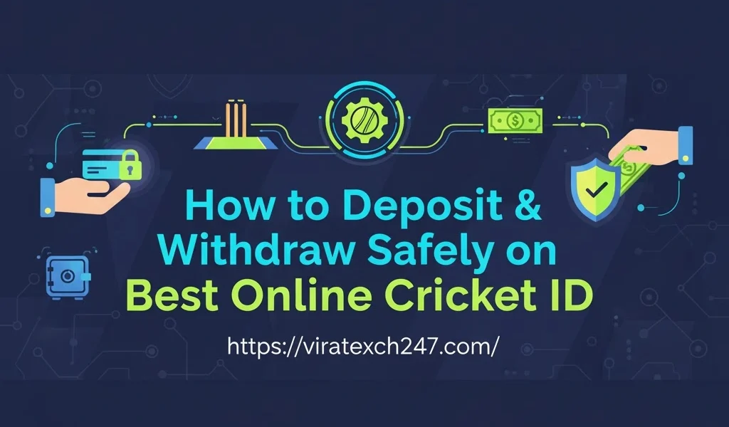 Deposit & Withdraw Safely on Best Online Cricket ID