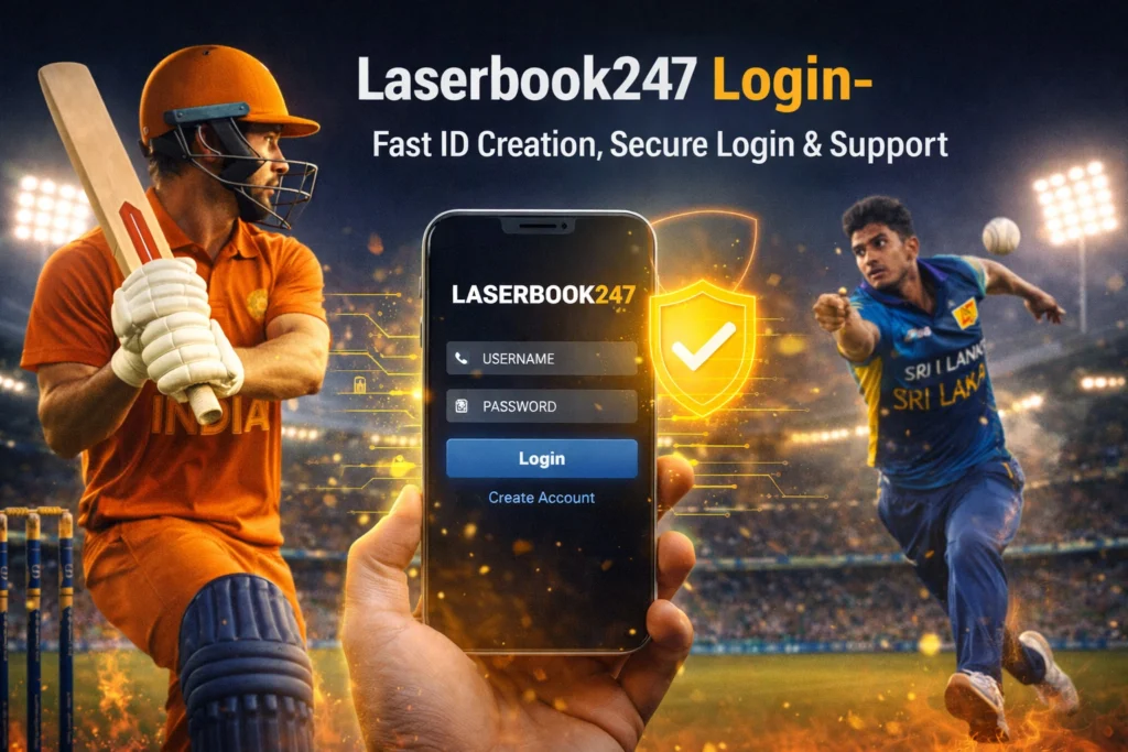 Laserbook247 Platform | Fast ID Creation, Secure Login & Support