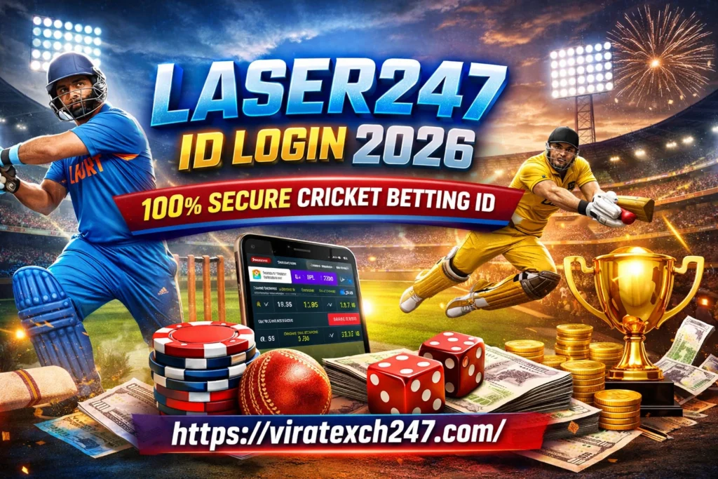 Laser247 ID Login 2026 | 100% Secure Cricket Betting ID