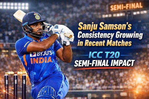 Sanju Samson’s Consistency Growing in Recent Matches – ICC T20 Semi-Final Impact