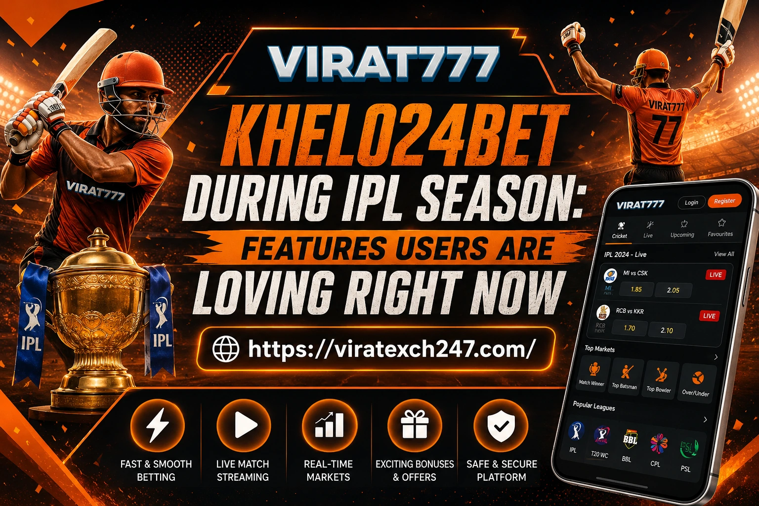 Khelo24bet During IPL Season: Features Users Are Loving Right Now
