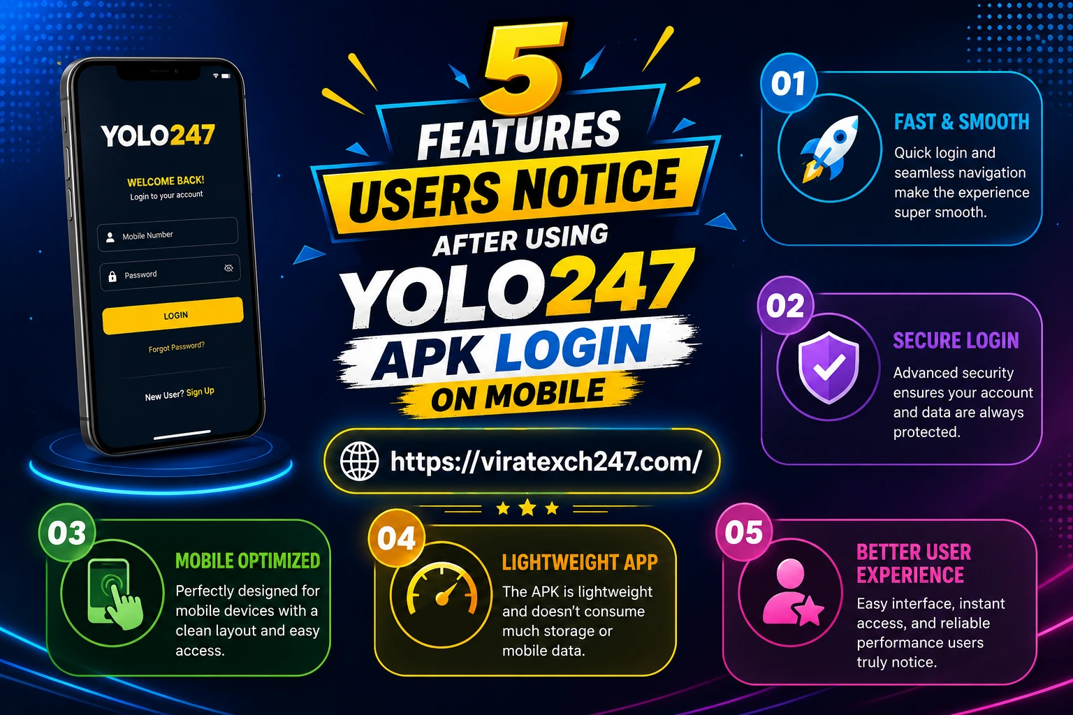 5 Features Users Notice After Using Yolo247 APK Login on Mobile
