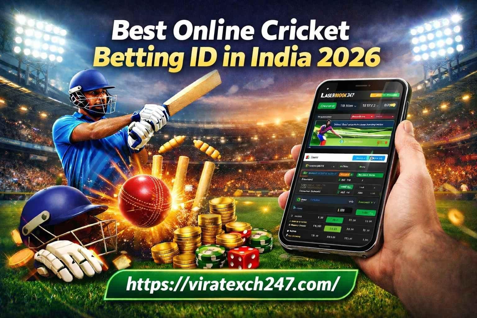 Best Online Cricket Betting ID in India 2026