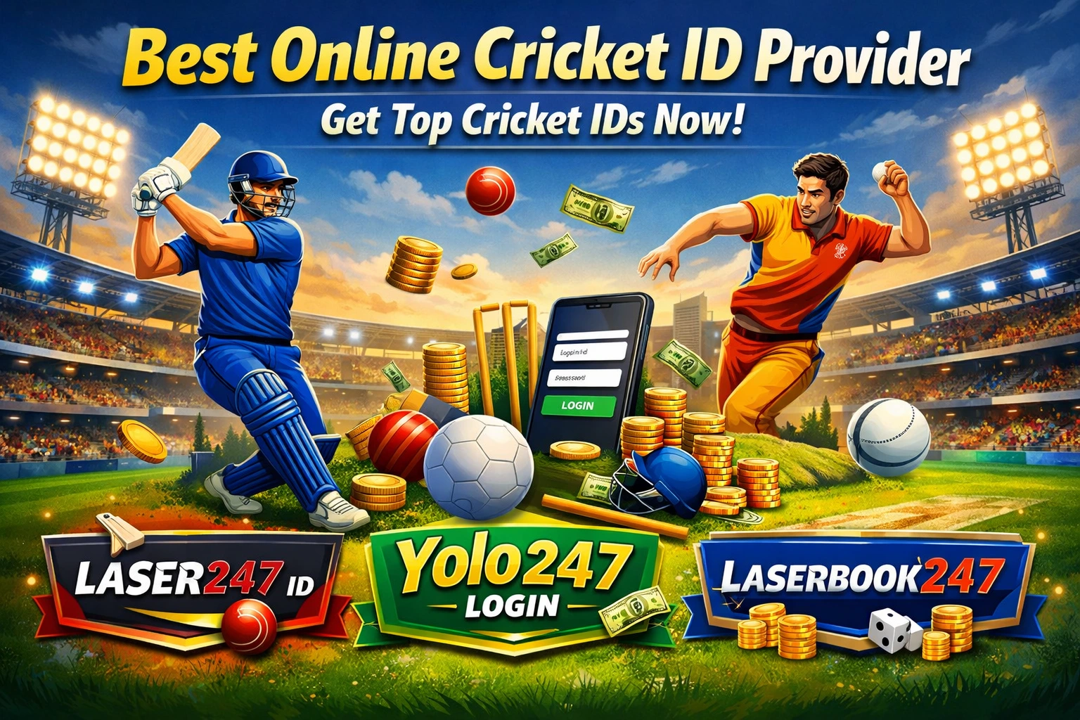 Best Online Cricket ID Provider – Get Top Cricket IDs Now | Fast & Secure Access