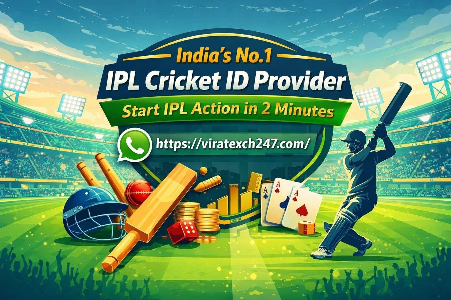 India’s No.1 IPL Cricket ID Provider – Start IPL Action in 2 Minutes