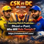 CSK vs DC IPL 2026 Dhoni or Pant